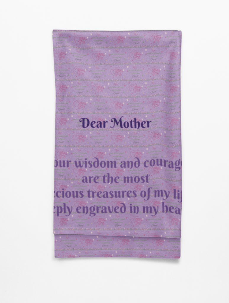 Custom Sentences, Velveteen Plush Blanket, Light Purple, Happy Mother's Day Gift - PastelWhisper