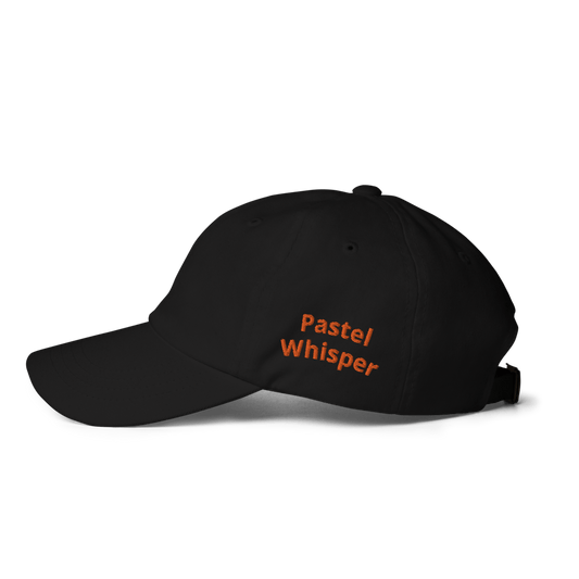 Custom Texts, PastelWhisper Embroid cap Freesize 10 colors - PastelWhisper