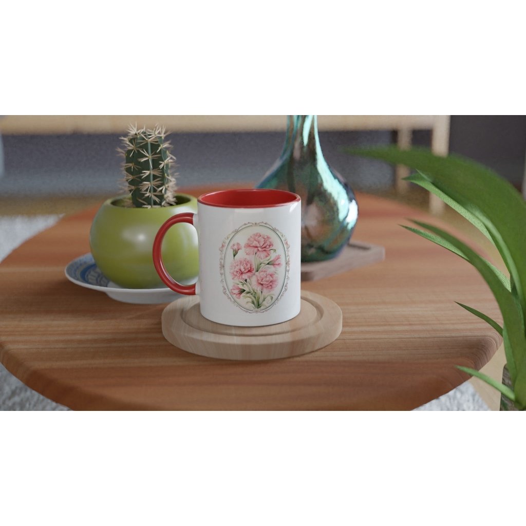 Personalized Happy Mother's Day White 11oz Ceramic Mug - PastelWhisper