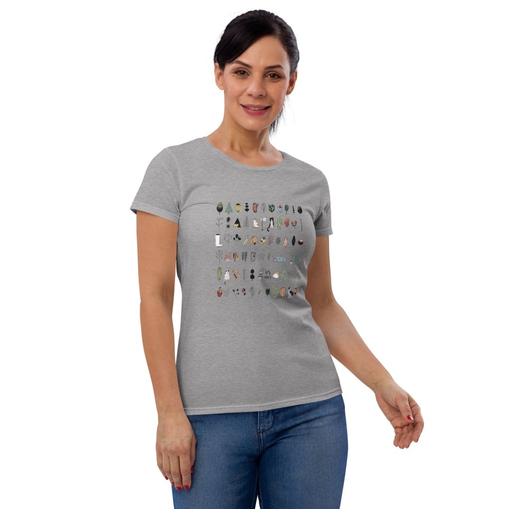 Women's short sleeve t-shirt - PastelWhisper